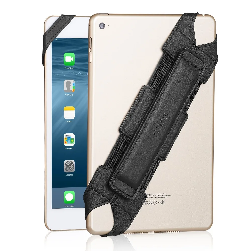 JOYLINK Универсальный держатель для планшета с ремешком для iPad всех 7,9~ 8,4 дюймовых планшетов Поворотная на 360 градусов кожаная ручка с эластичной ручкой