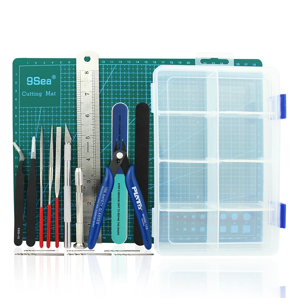 

OPHIR DIY Model Tool Model Assembly Tool Shaping Clay Carving Tool Set Model Building Kits Hobby Tools MD003-MD007