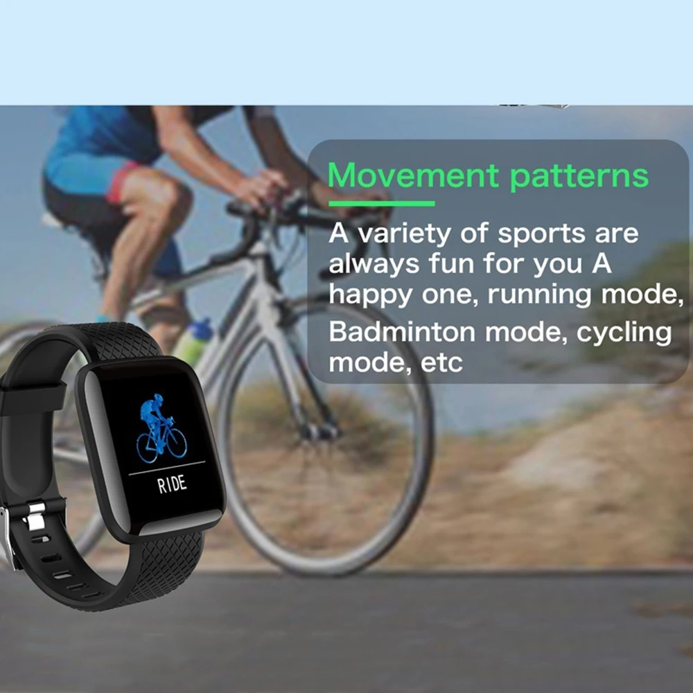 BINSSAW New Smart Watch Men Women Heart Rate Monitor Blood Pressure Fitness Tracker Smartwatch Sport voor ios Android telefoon
