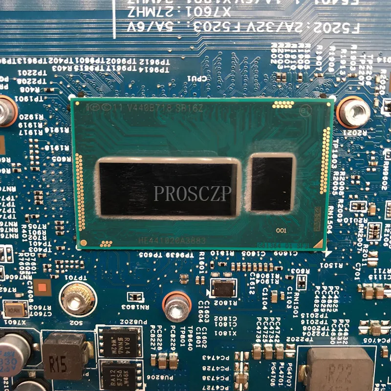 Материнская плата для ноутбука KJ7NX 0KJ7NX CN 15 7537 DOH50 12311 2 с SR16Z I7 4500U DDR3L работает