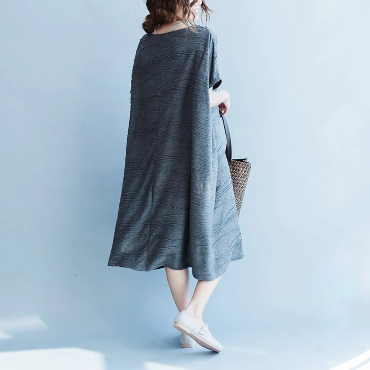 Женское платье без рукавов Clobee XL 5XL длинное офисное в этническом стиле с круглым