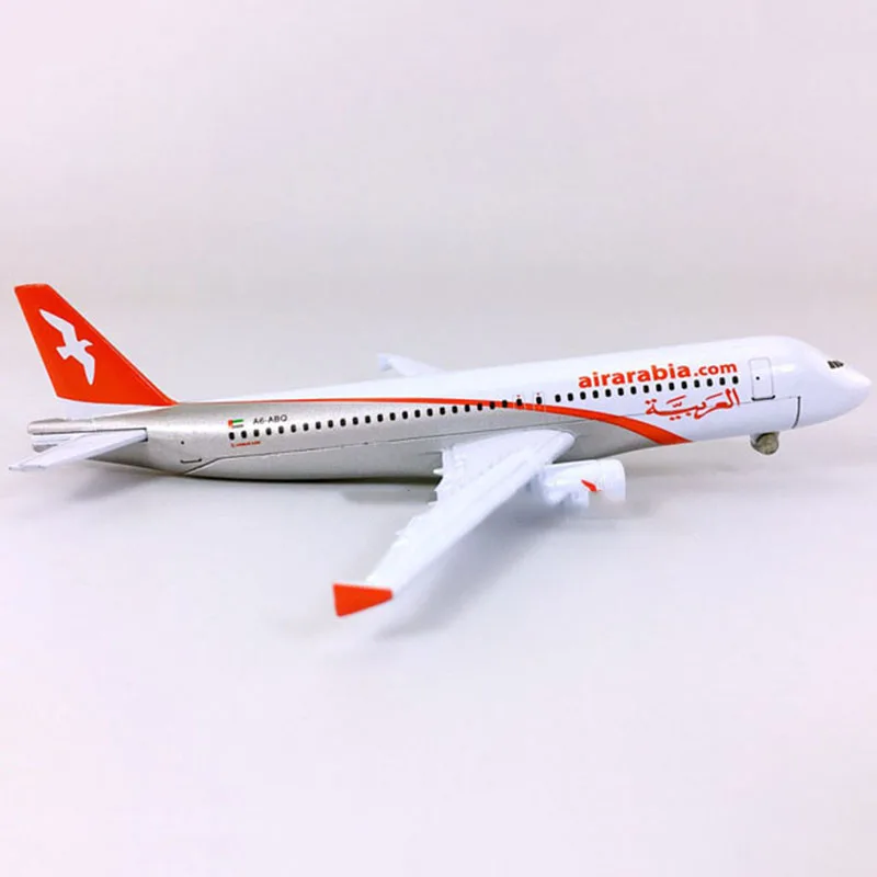 16 см 1:400 Airbus A320-200 модель Airarabia самолет с базовым сплавом самолет Airline Коллекционная модель дисплея домашняя коллекция