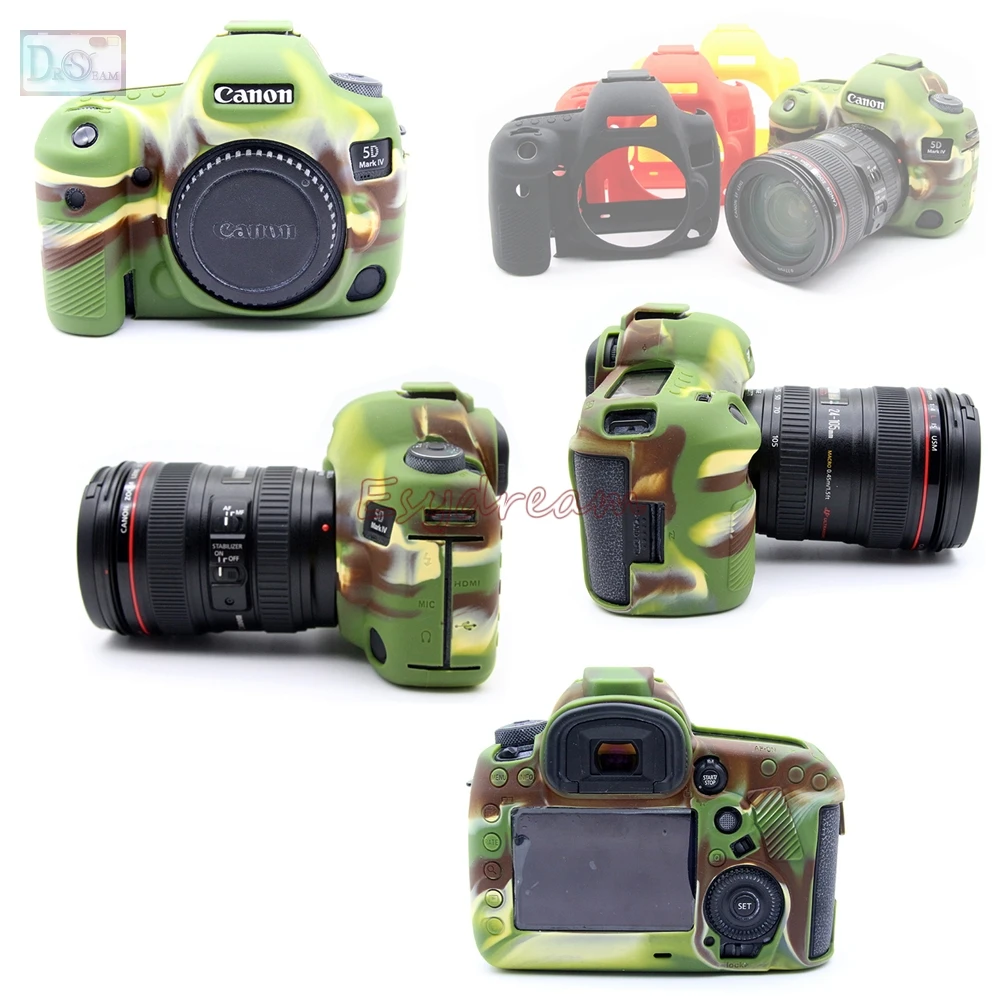 Резиновый силиконовый чехол для камеры Canon EOS 5D4 5D Mark IV 4 MK4 | Электроника