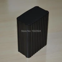 aluminum enclosure instrument shell electric project box diy 95x54x130mm black new