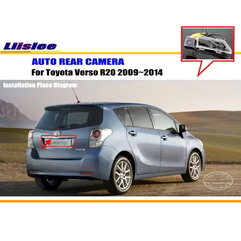 Liislee для Toyota Verso R20 2009 ~ 2014 камера заднего вида/парковочная камера/HD CCD RCA NTST PAL/камера