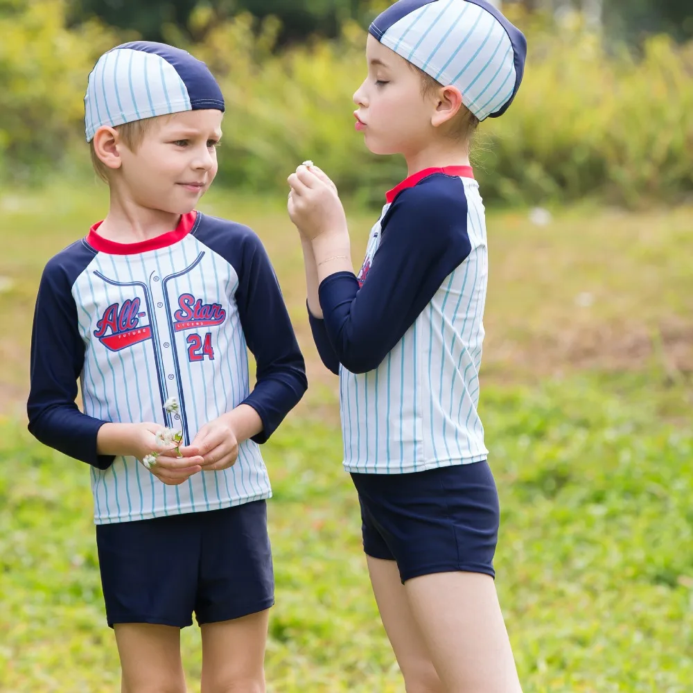 Бикини 2019 детский купальник для мальчиков и девочек купальная одежда накидка с
