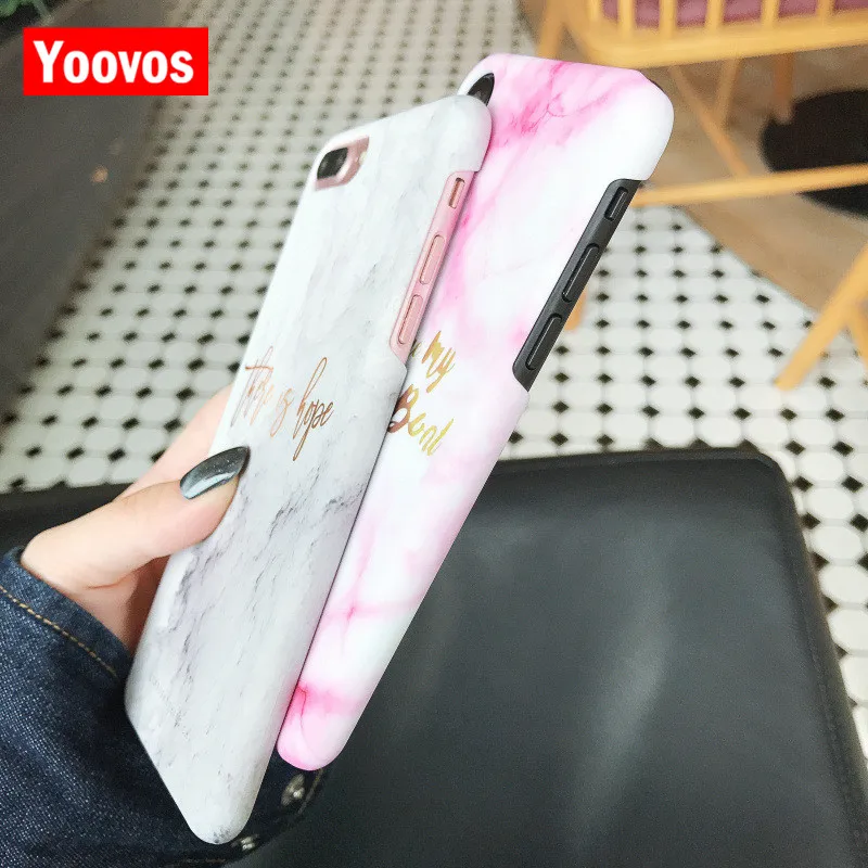Yoovos половины завернутый телефон чехлы для iphone 6 7 8 чехол плюс 6splus Plus матовое