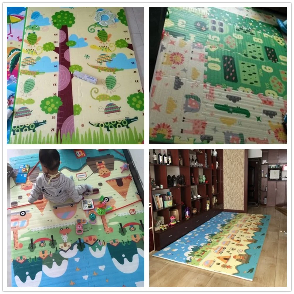 6 шт. детский игровой коврик ковер для детей Детский ползающий Коврик Гостиная