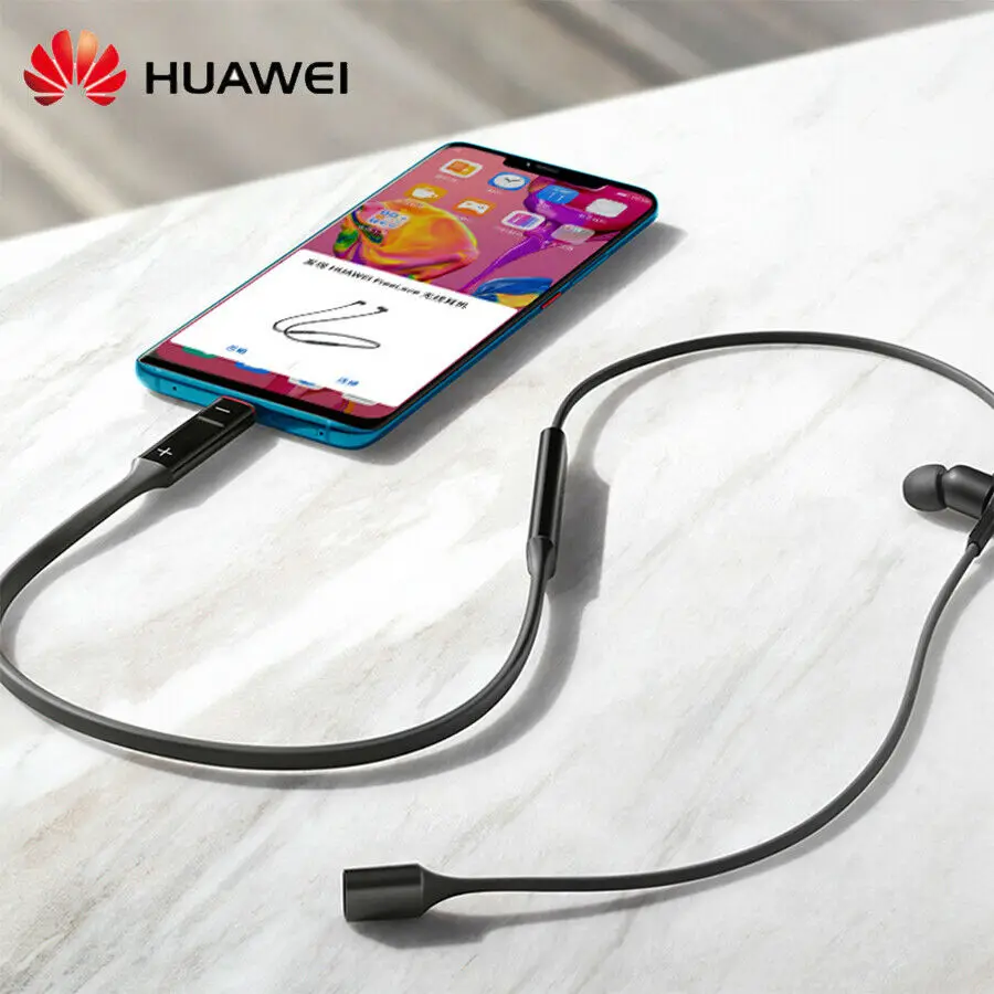 Беспроводные наушники huawei FreeLace Bluetooth спортивные водонепроницаемые вкладыши