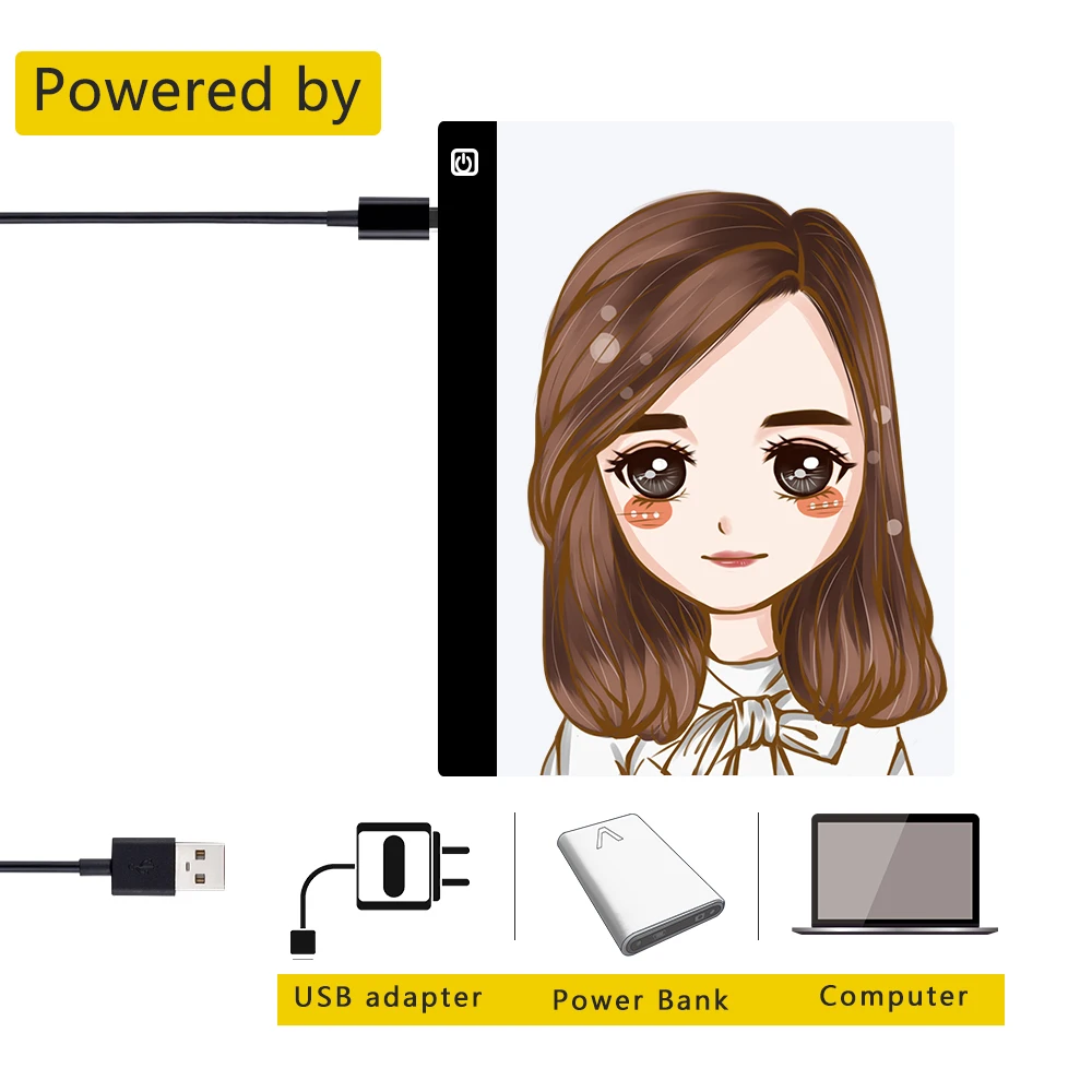 A3 светодиодный светильник цифровой планшет графический записывающий рисунок