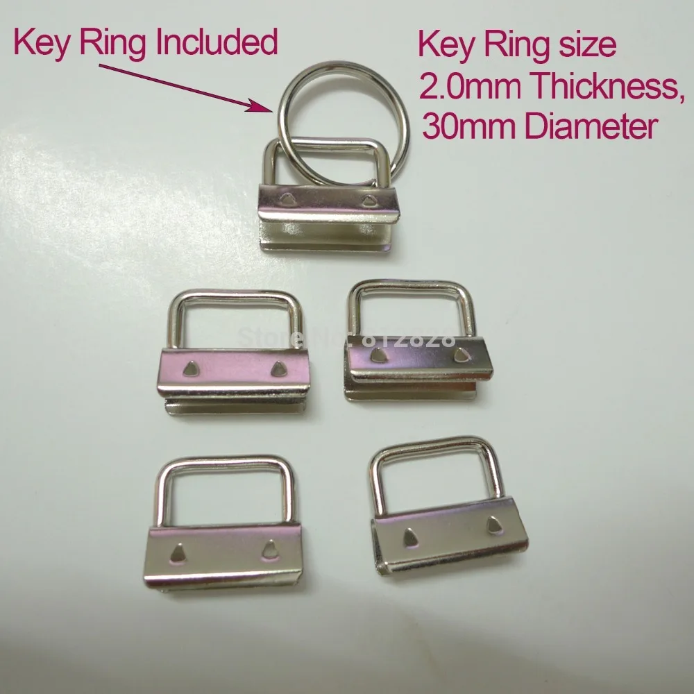 Цепочка брелок для ключей 1 дюйм 25 мм 50 комплектов|hardware ring|key ring hardwareset diy |