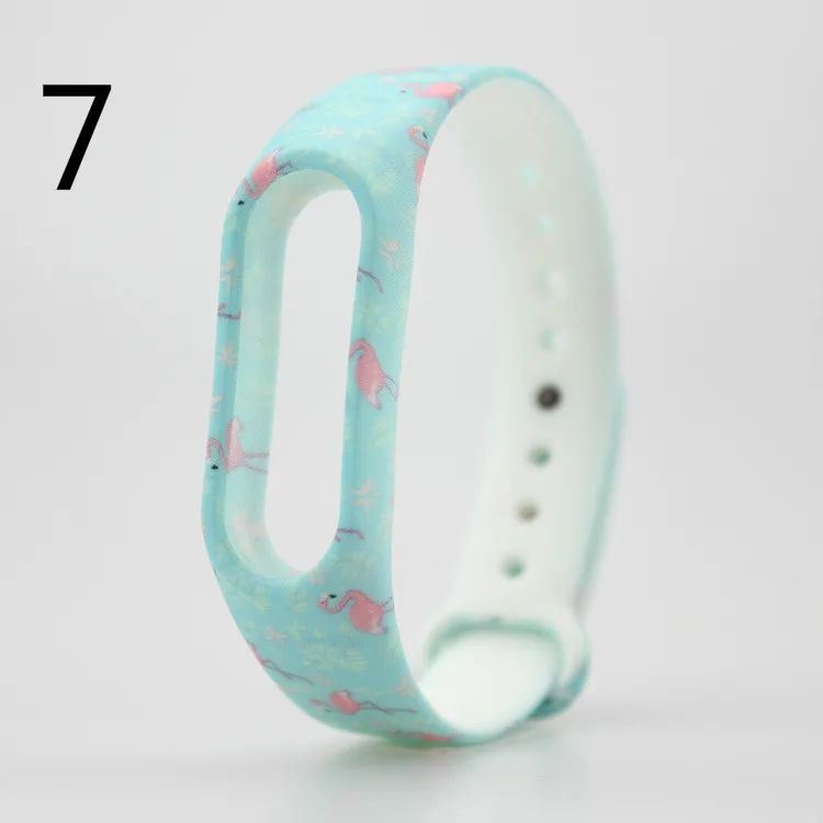 Новинка, 1 шт. сменный ремешок для mi Band 2, браслет для Xiao mi, ремешок для Xiao mi Band 2, сменный Браслет - Цвет: 7