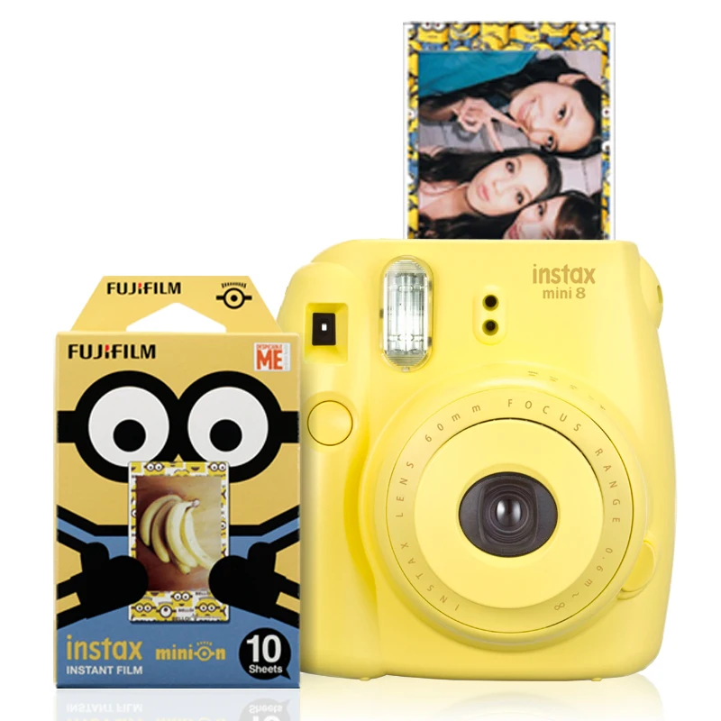 Fujifilm Instax Mini Minion DMF Instant 10 пленка для Fuji 7s 8 + 9 25 50s 70 90 300 SP 1 2 принтера|instax mini|fujifilm instax