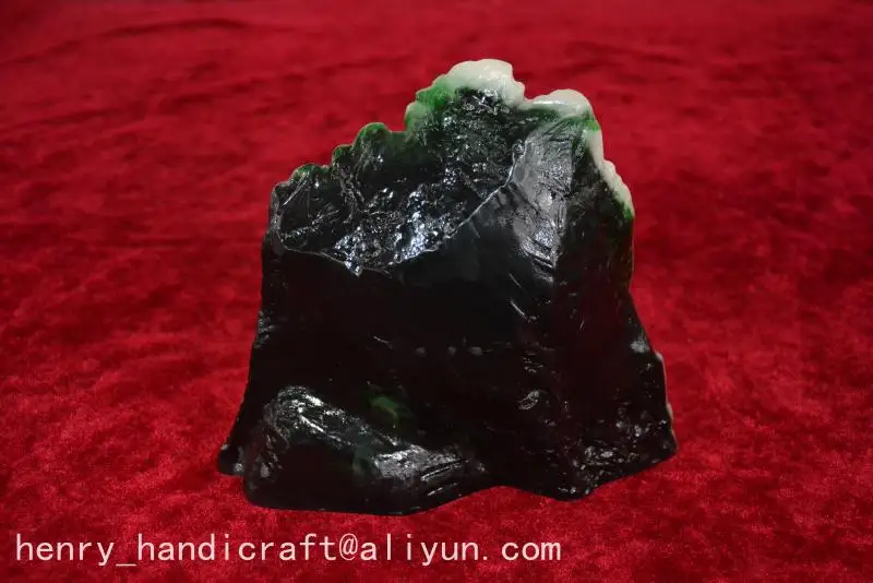 

Rare Chinese 100% Natural ShouShan Stone Hand Carved Decoration Landscape,Mountain gods,#02,Free shipping