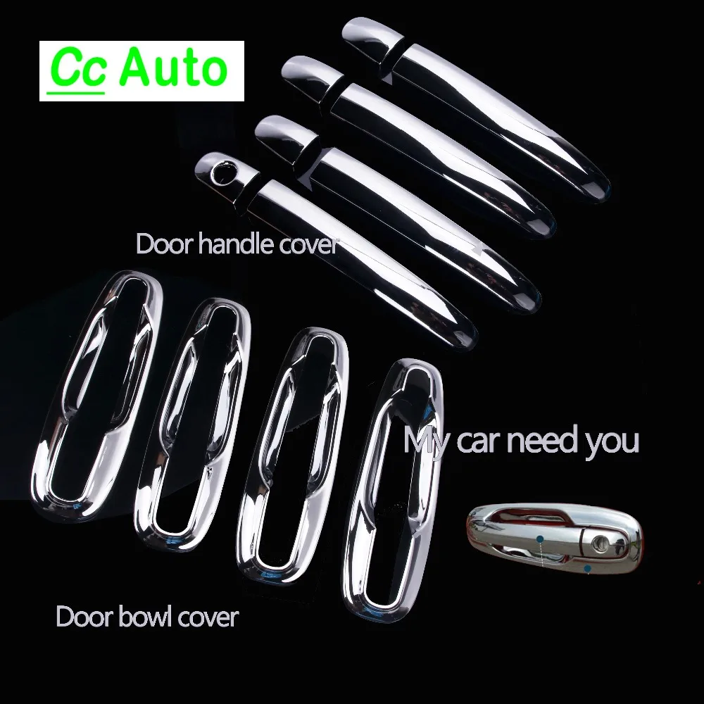 Внешние автомобильные дверные ручки крышки для Buick Chevrolet Lacetti Optra Daewoo Nubira Suzuki Forenza Holden хромированная наклейка DQ-047