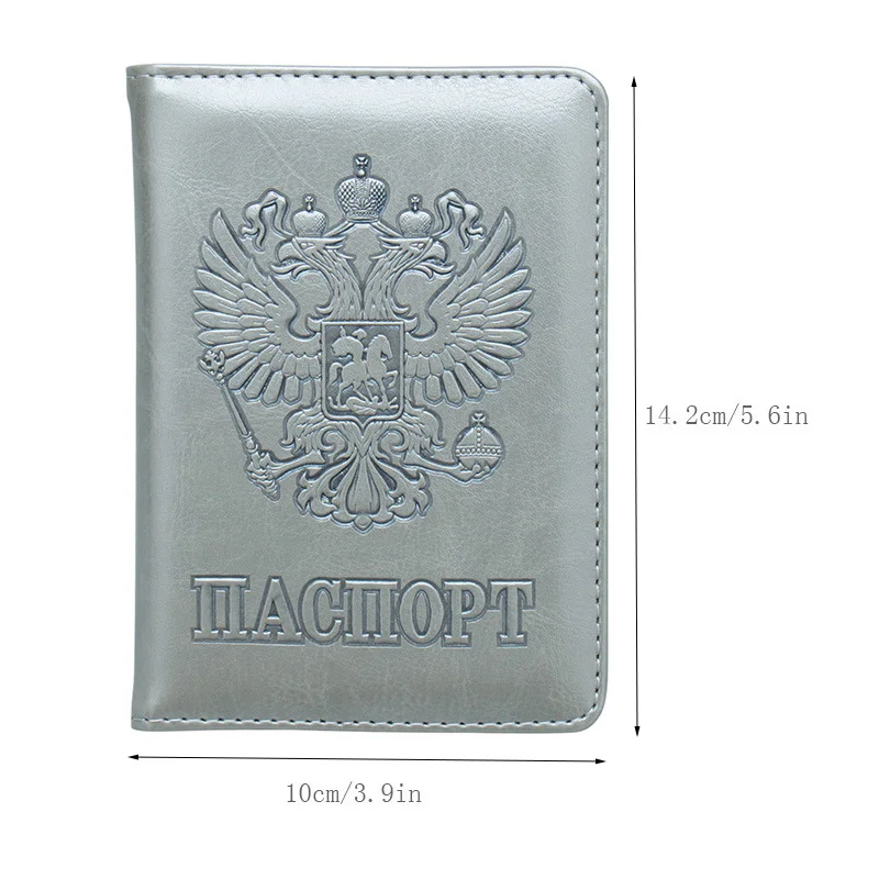 Обложка для российского паспорта бумажник с блокировкой идентификационных карт