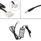 Автомобильный Aux-in адаптер, 1 шт., 12 в пост. Тока, музыкальный проигрыватель MP3, радио-интерфейс смены компакт-дисков для Honda Accord Civic odysley