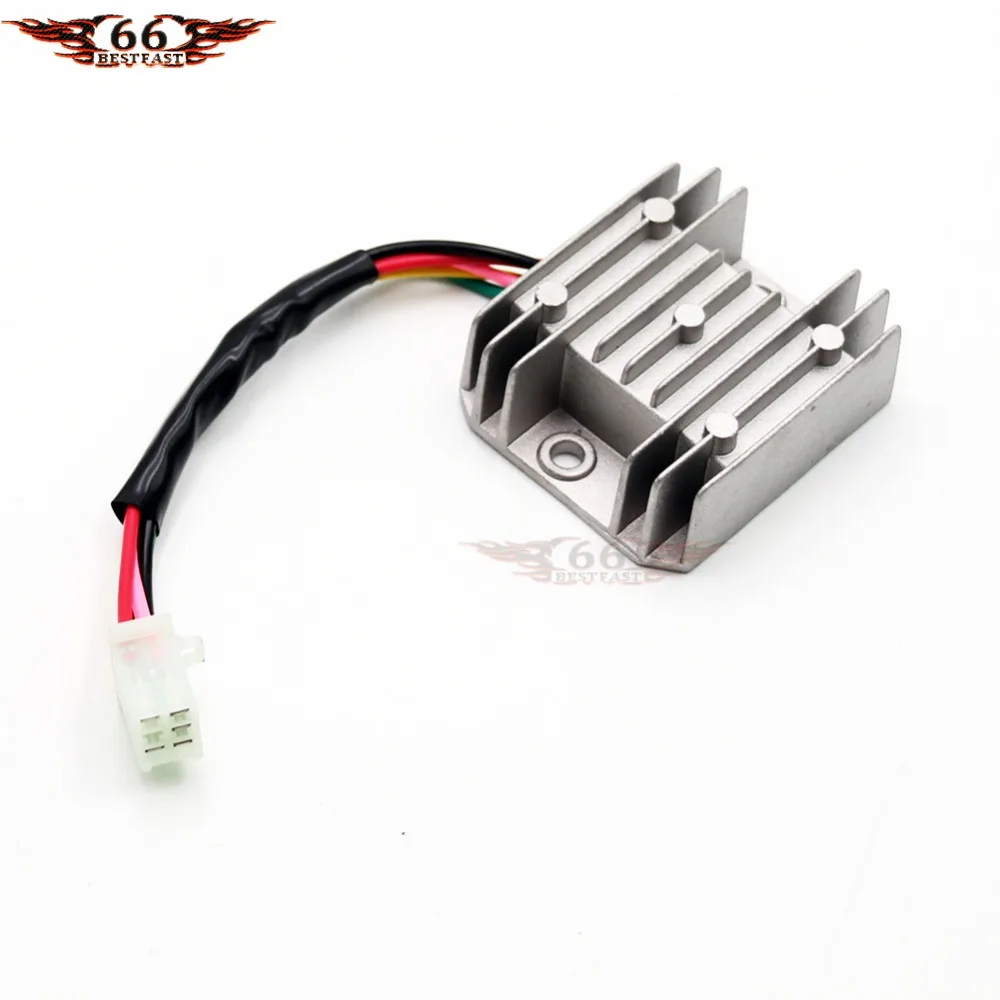 5 проводов 12 В регулятор напряжения Выпрямитель 150cc 200c 250cc ATV Quad Bike Dirt PIT Buggy Pro