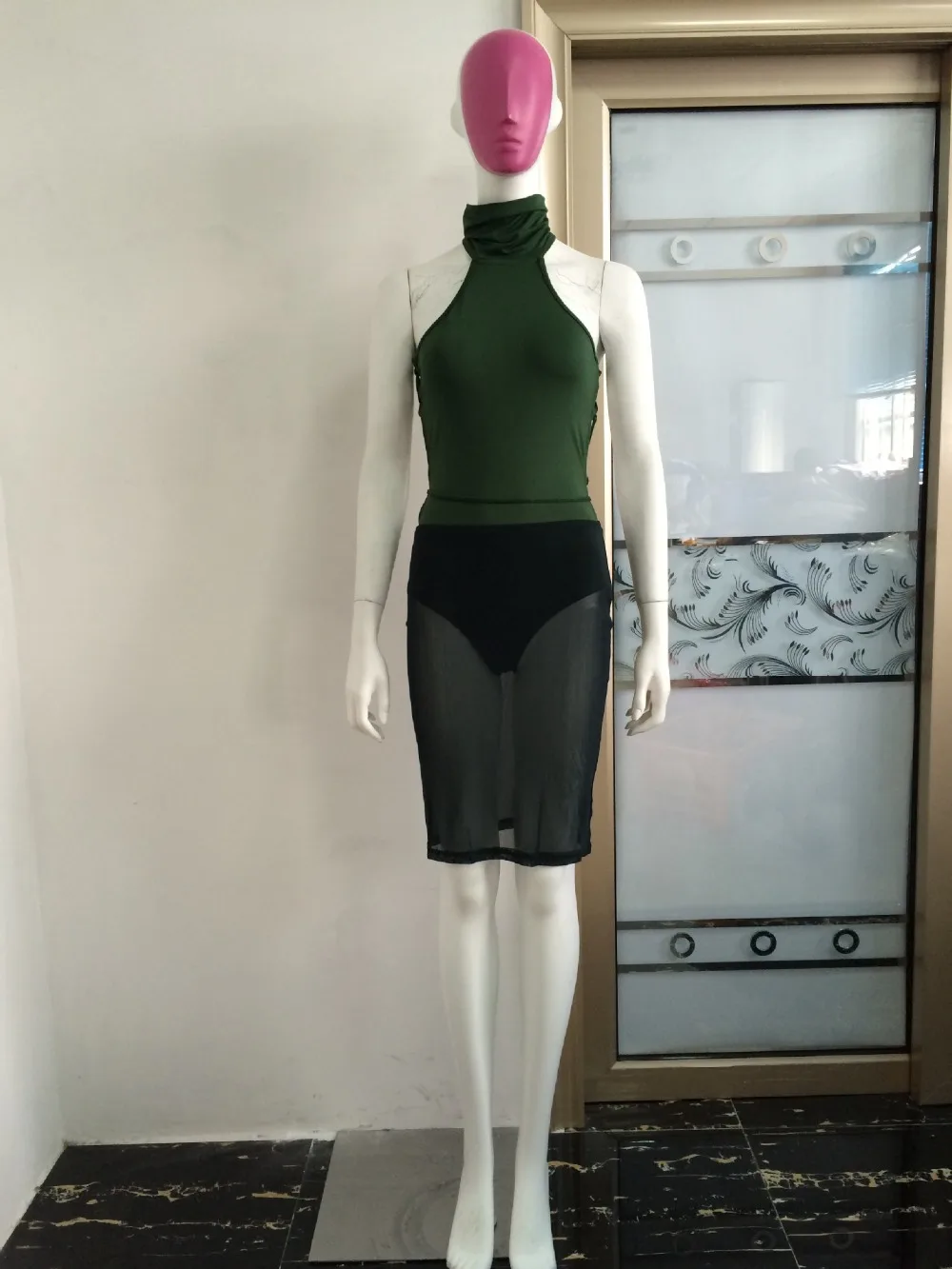 Сексуальное платье Для женщин Одежда Лето рукавов Тощий Красный Bodycon спинки