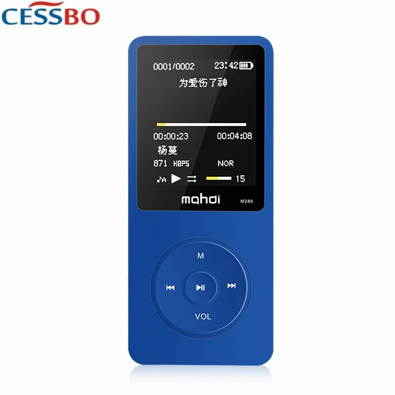 M280 8G 80 часовой аккумулятор с поддержкой MP3 Tf карты LRC Hifi плеер мини экран диктофон