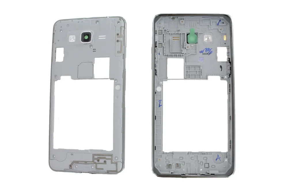 Для Samsung Galaxy Grand Prime 4G VE SM G531 одна sim карта/две карты Siver/серый цвет задняя рамка