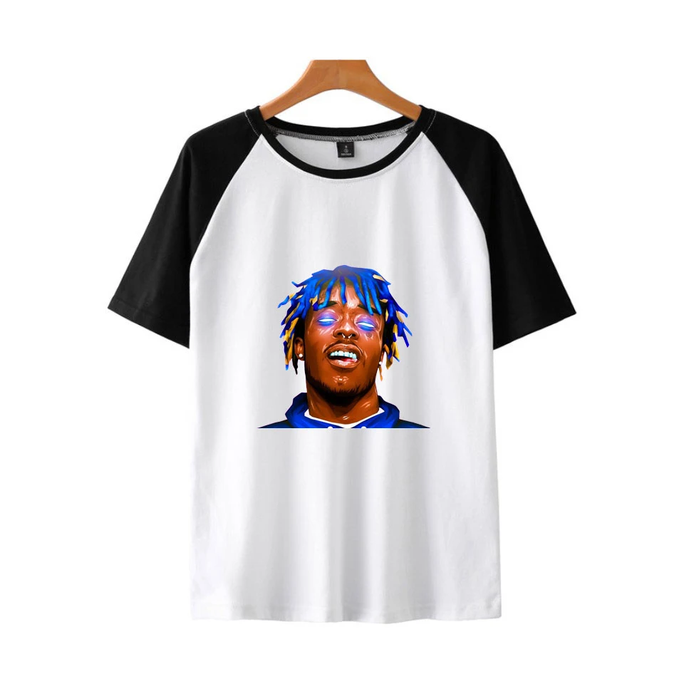 Футболка реглан LIL UZI VERT горячая Распродажа модный смешной принт круглый вырез