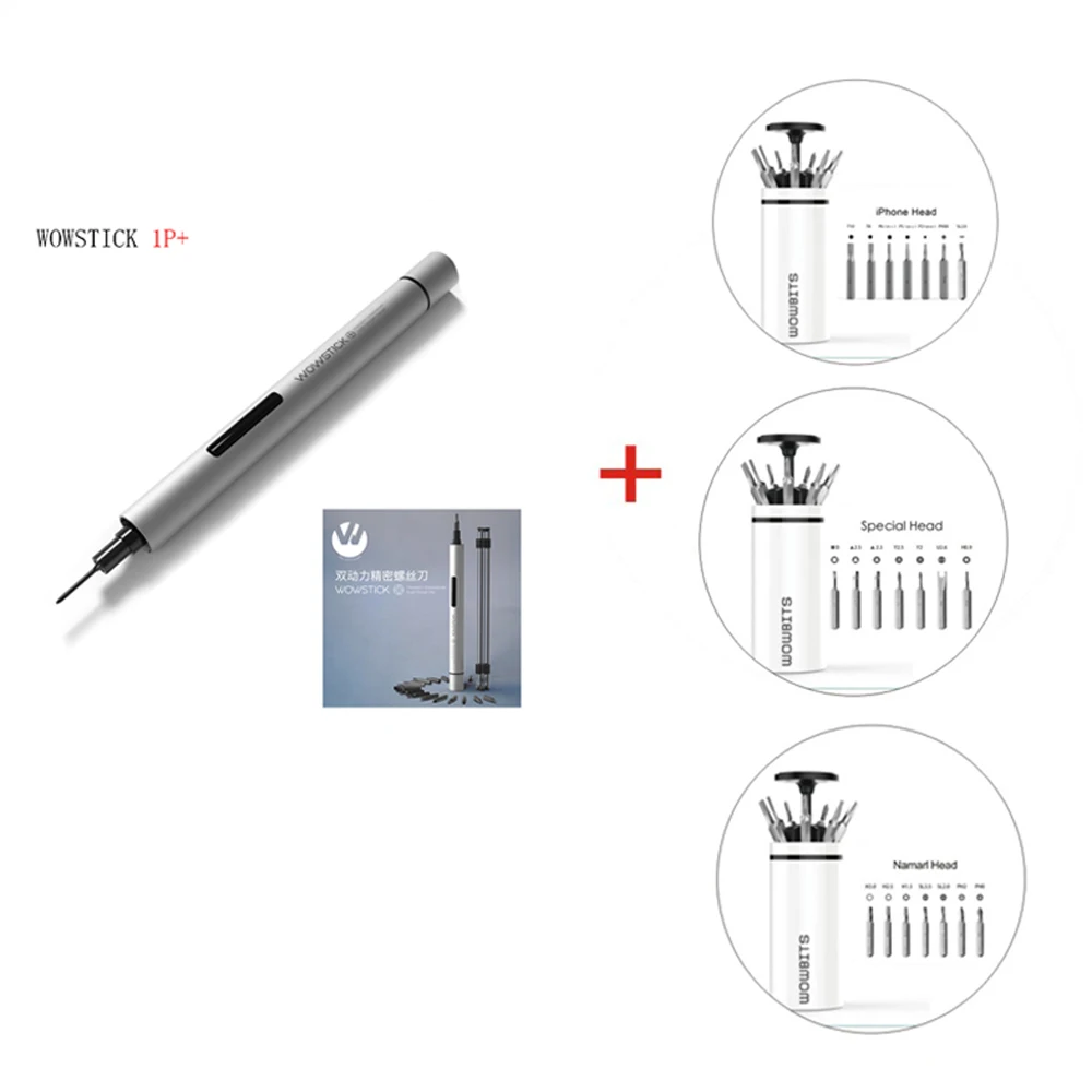 Wowstick 1FS 1P прецизионная Мини Беспроводная электрическая отвертка батареи для батареи мобильного телефона камеры ремонтные инструменты