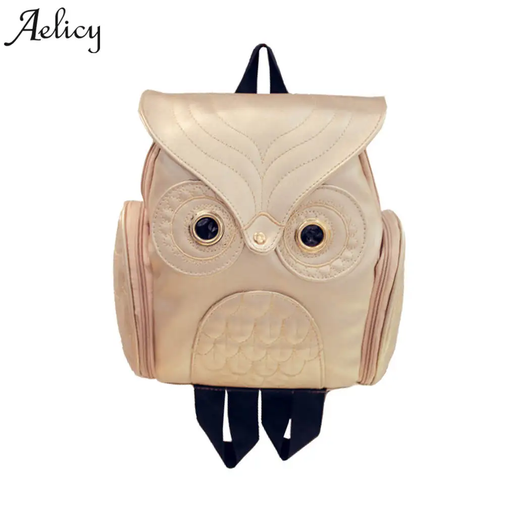 Aelicy модные рюкзаки с милой совой женский рюкзак с рисунком из мультфильма школьные рюкзаки для подростков рюкзаки для девочек Mochilas Mujer