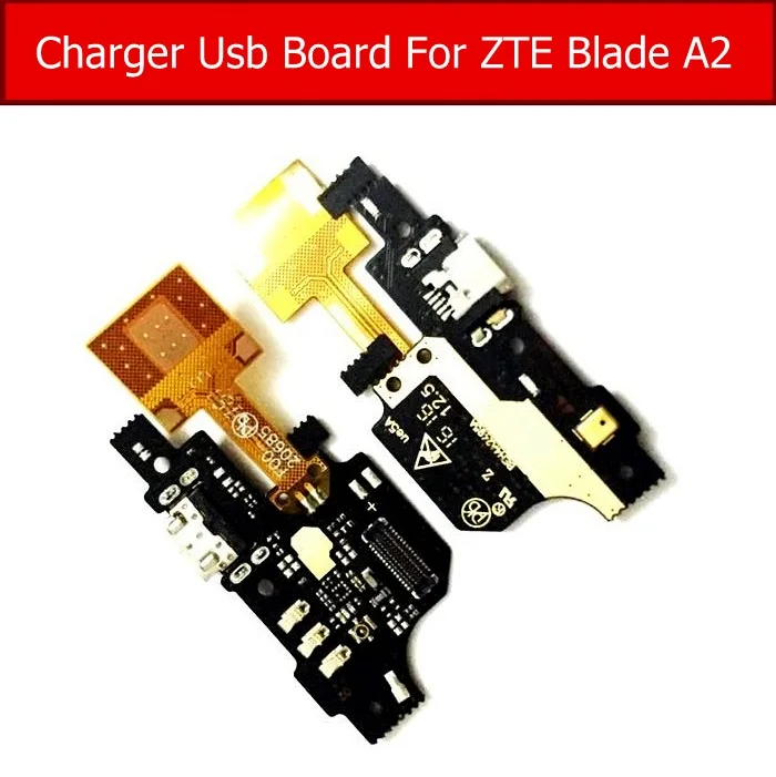 Оригинальный Микрофон и Usb разъем для зарядки ZTE Blade A2 BV0720 Зарядное устройство USB