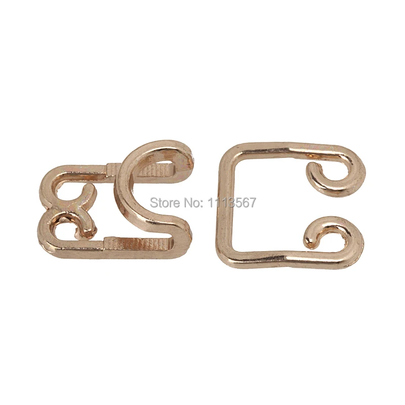 100 набор ремесло золотой тон крючок и глаза застежка удлинитель талии пуговица