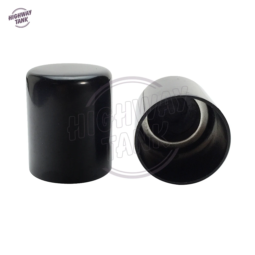 

1 Pair Black Motorcycle Docking Hardware Point Cover Kit case for Harley Touring 2009-2016