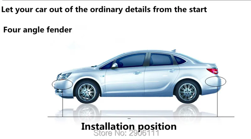 4 шт. Защитная Резиновая лента против столкновений для автомобильной лампы ACURA mdx