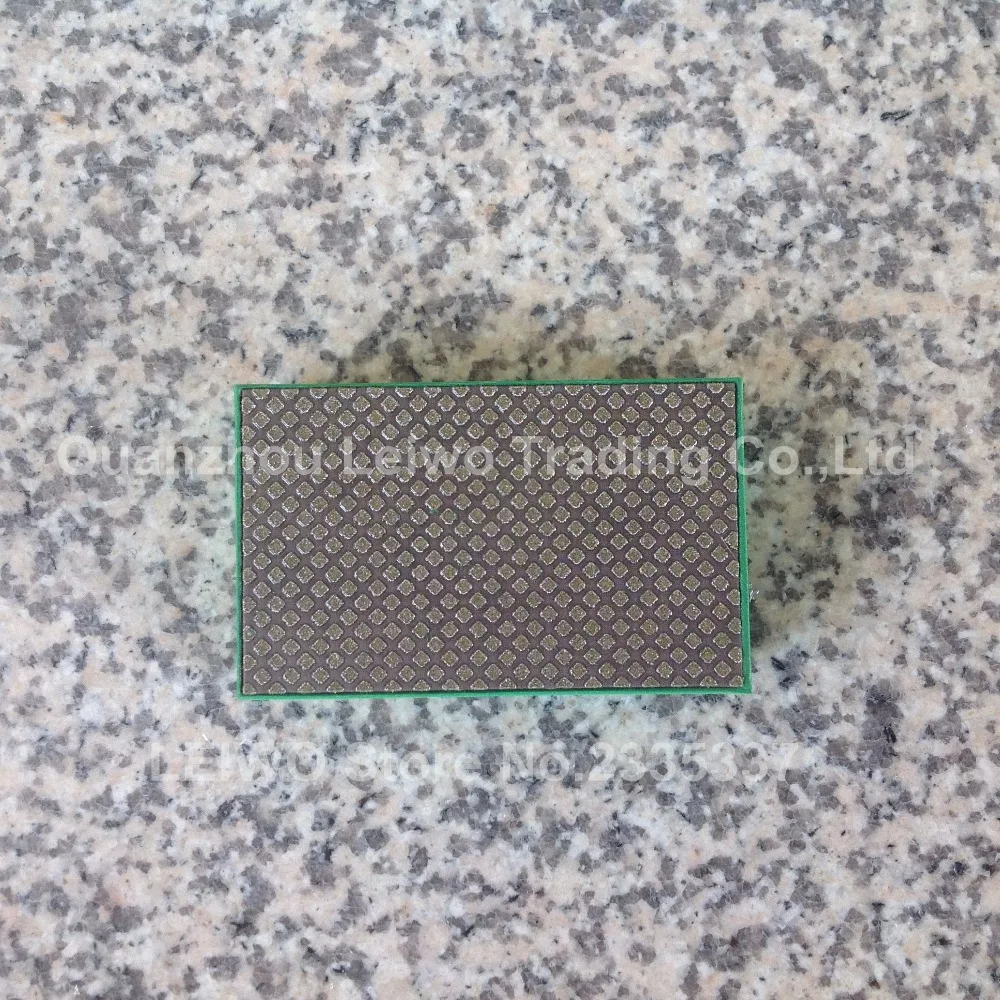 Алмазные ручные полировальные прокладки 90x55 мм гальванические алмазные