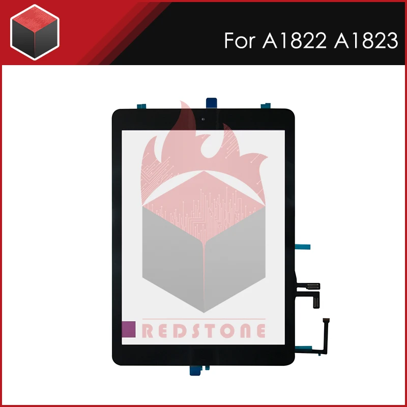 Полный новый A1822 A1823 LCD и сенсорная панель черный белый 9 7 ''для iPad 5 дисплей