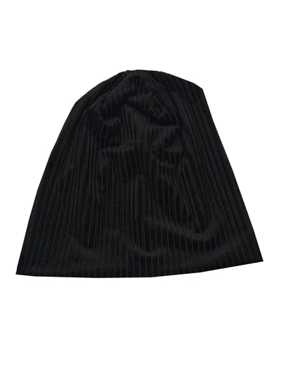 beanies S17515 новые комплект эластичного бархата аксессуары для волос модные черные в рубчик головные уборы девушки ленты для волос оголовье для женщин - Цвет: beanies