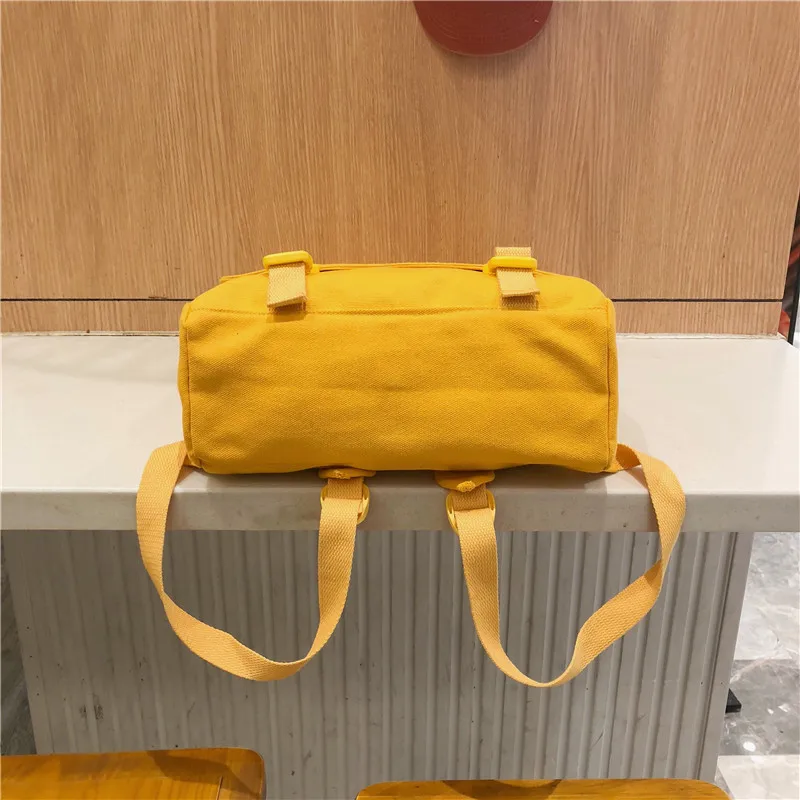 Женский холщовый школьный рюкзак для подростков Mochilas Bookbag модный школьный рюкзак для девочек черная школьная сумка