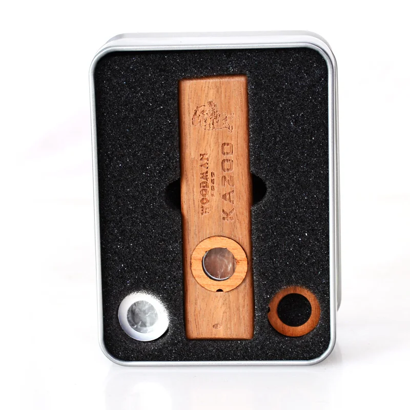 Kazoo wood инструмент для обучения пению песни аккомпанемент инструмент студентов кампуса - Цвет: Wooden kazoo