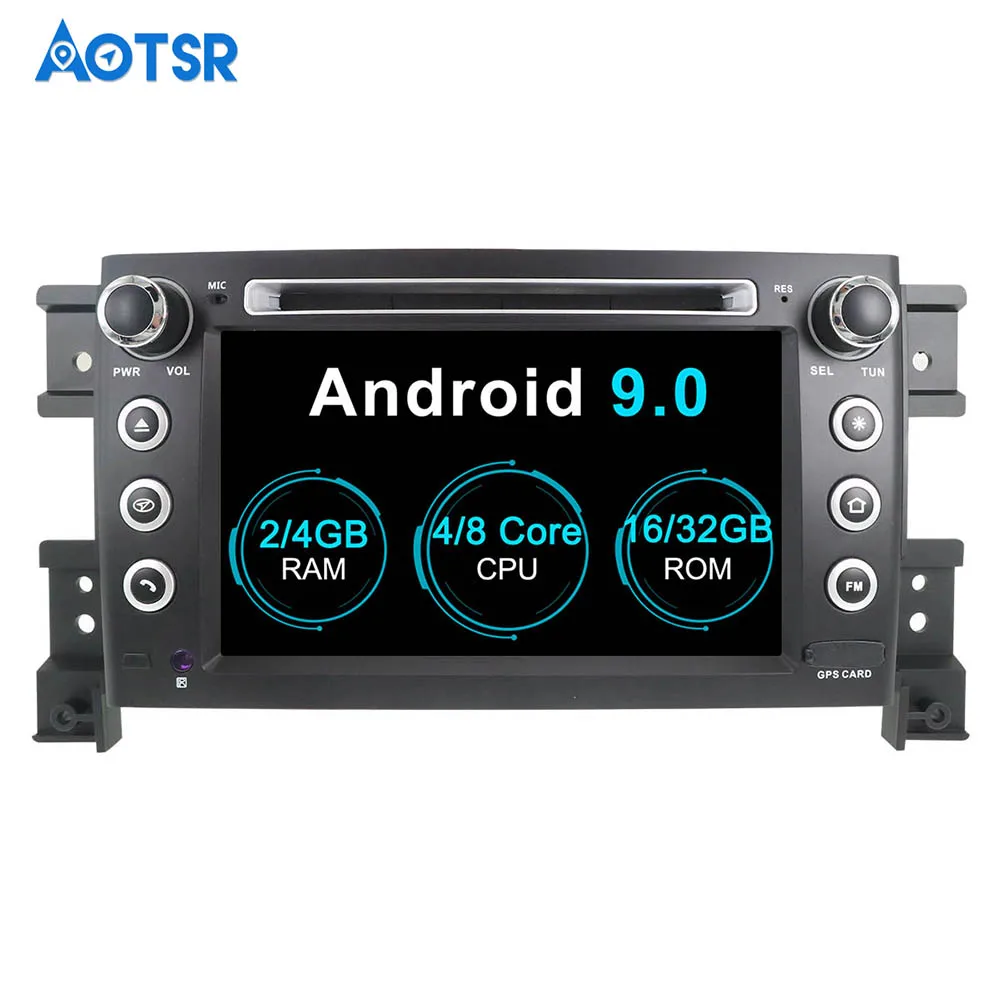 Android 9 0 8 core автомобильный DVD проигрыватель компакт дисков GPS навигации для