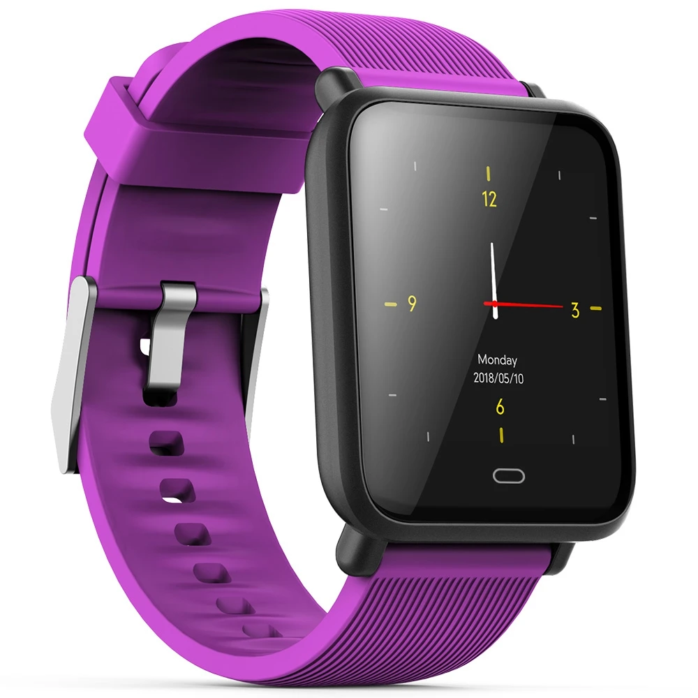 Q9 Colorful Screen Waterproof Sports Smart Watch for Android / iOS with Heart Rate Monitor Blood Pressure Functions | Электроника