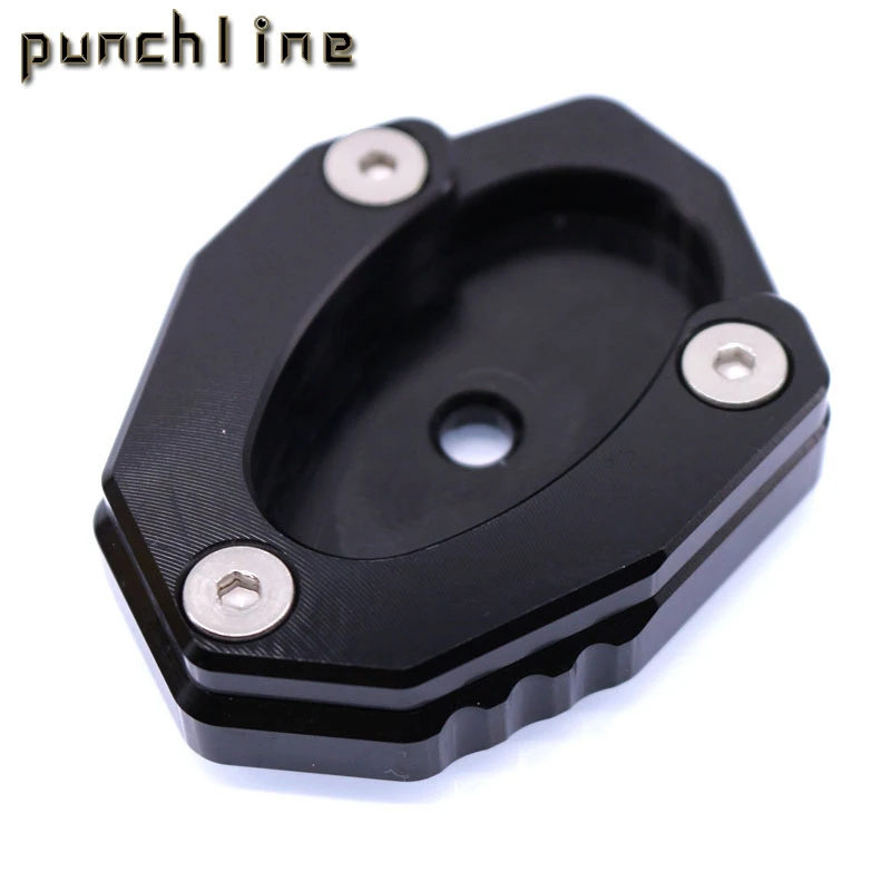 Stand extension enlarger pad Fit For KAWASAKI NINJA 1000 650R Versys-X 250 300 2017-2020 kickstand sidestand | Автомобили и