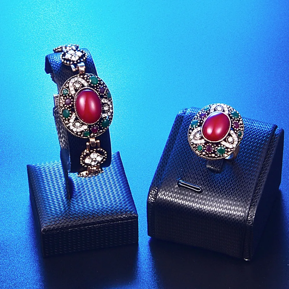 Женский ювелирный комплект из колье браслета и кольца|jewelry sets for women|bracelet and ring