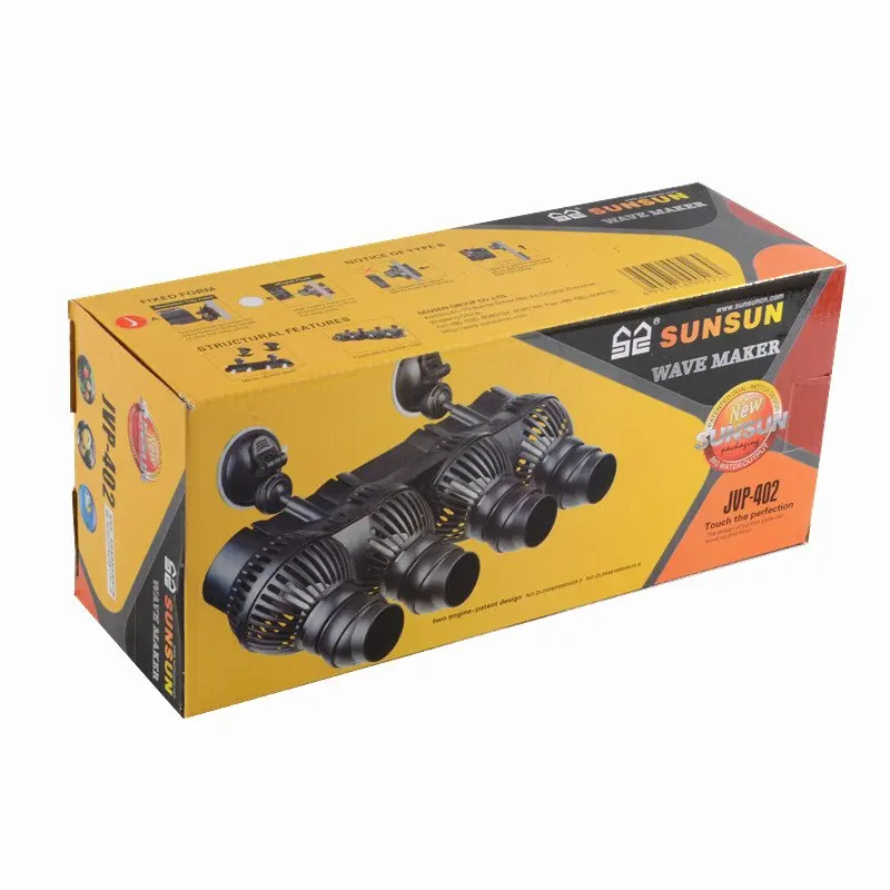 Аквариумная 4 powerhead 48 Вт 24000л/ч волновая машина для аквариума волновой насос