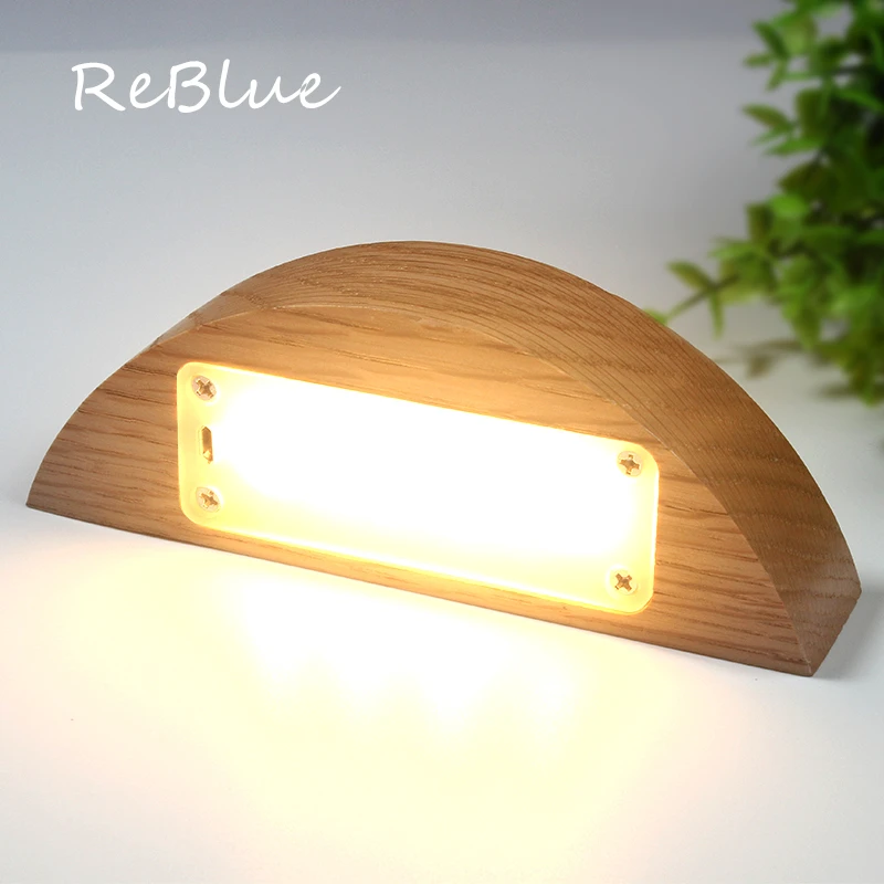 ReBlue ночник сенсорный датчик света USB Led 5 V перезаряжаемый настенный светильник из