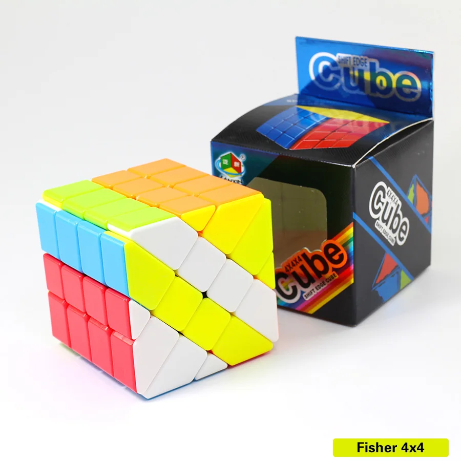 Fanxin Axis Fisher ветряная мельница 4x4 Cube Stickerless 4x4x4 Magic Cubes Higth Diffuclty профессиональная головоломка для детей