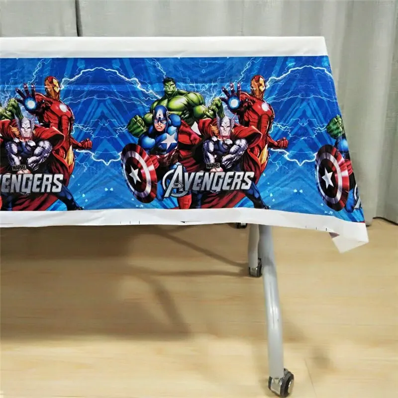 Kids Favor Avengers Theme Decorations Birthday Baby Shower Tableware Paper Cup Plate Mask Napkin Cap Candy Box Gift Bag Supply