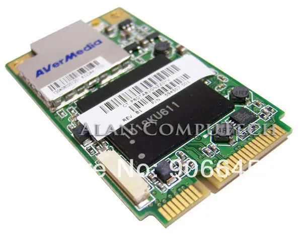 Аналоговая цифровая ТВ карта Avermedia A323 Mini PCI E с поддержкой DVB T/Аналоговые