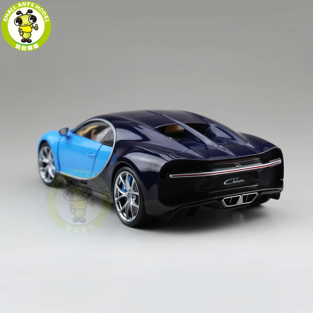 Коллекция 1/18 года модель автомобиля Chiron 2016 Super Car Welly gtcars металлическая для