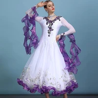 plus size ballroom dance costumes standard dance dresses girls ballroom dress women foxtrot dress ballroom rumba dress lace