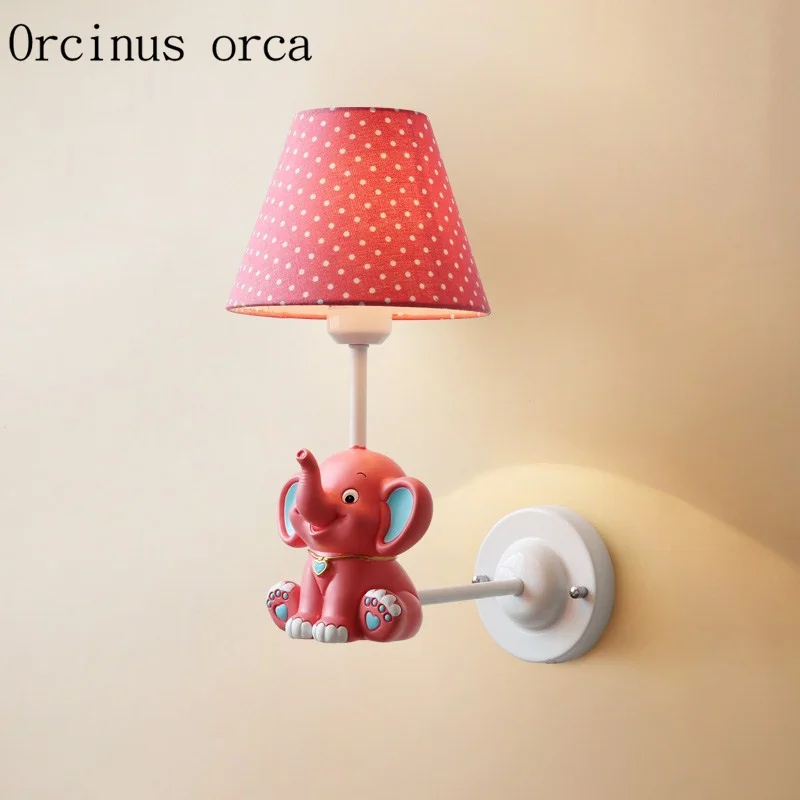 Настенный светильник в скандинавском стиле маленькая лампа виде свежего