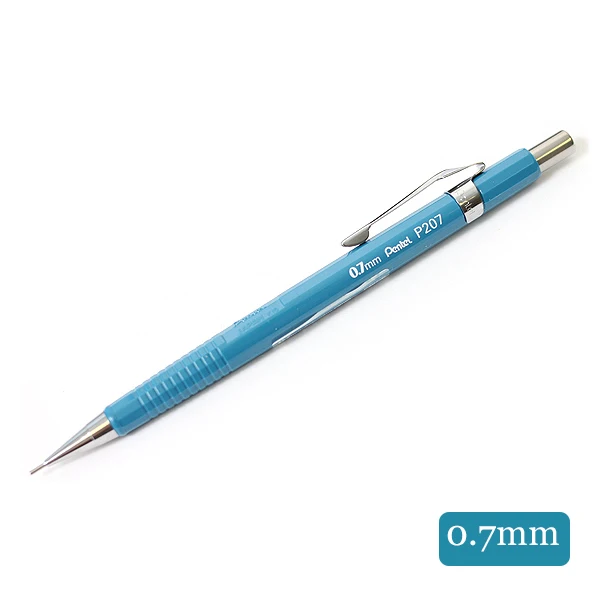 LifeMaster Pentel Sharp чертёжный механический карандаш для эскиза графа профессиональный и студенческий карандаш Пишущие принадлежности P200 - Цвет: Blue 07mm